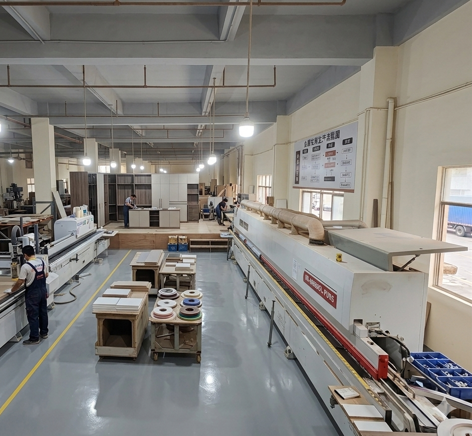 High-end furniture manufacturing facility