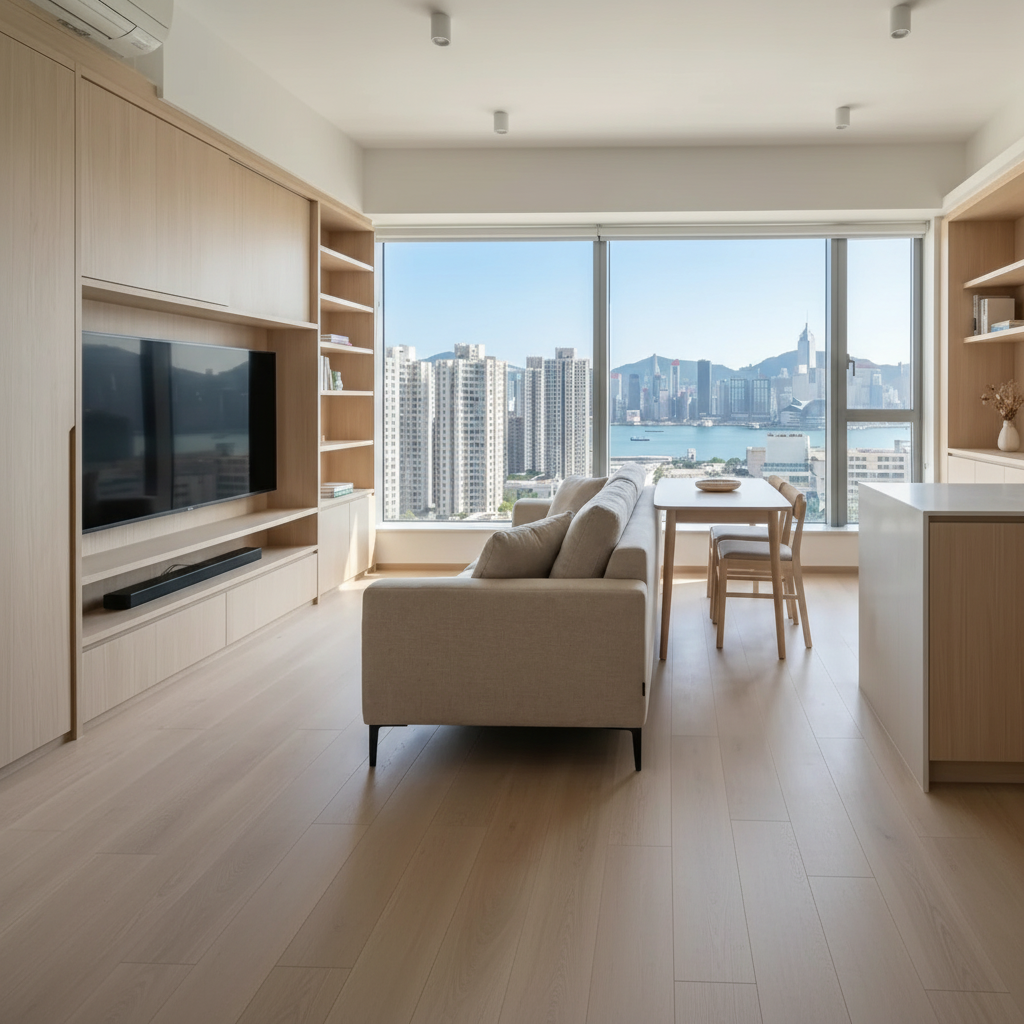 High-end custom furniture in modern home